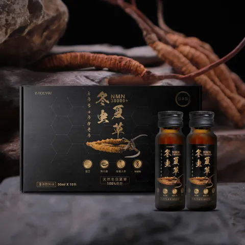 Nước Uống Đông Trùng Hạ Thảo 38000+ Eikenbi Nhật Bản - Hỗ Trợ Sức Khỏe Sinh Lực và Làm Đẹp Da, Dinh Dưỡng Từ Thiên Nhiên