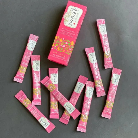 Nước Uống Hà Thủ Ô Hasuo Stick - Giải Pháp Ngăn Tóc Bạc, Gãy Rụng, Kích Thích Tóc Mọc Dày Đen, Dưỡng Tóc Mượt Mà
