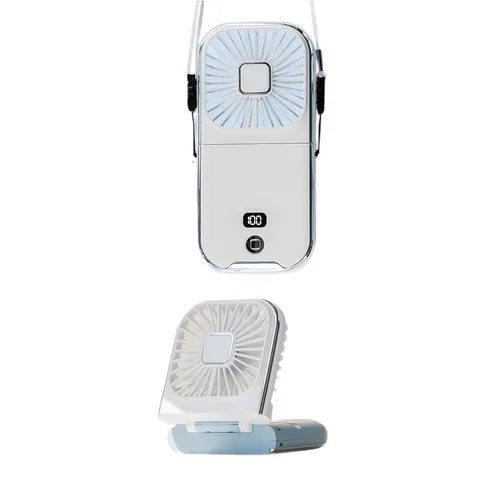 Quạt mini tích điện cầm tay CTFAST F30 Pro - Thiết kế 3 trong 1, 4 tốc độ, sạc USB, bền bỉ, tiện lợi cho mùa hè nóng bức