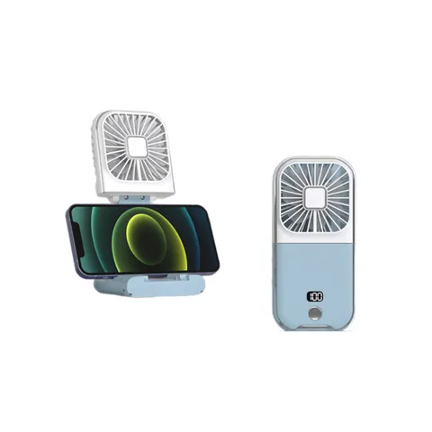Quạt mini tích điện cầm tay CTFAST F30 Pro - Thiết kế 3 trong 1, 4 tốc độ, sạc USB, bền bỉ, tiện lợi cho mùa hè nóng bức