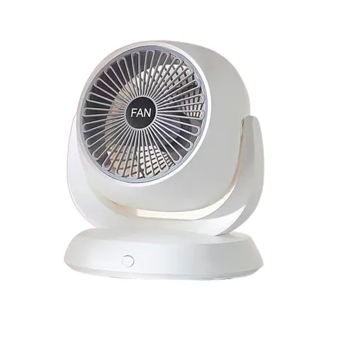 Quạt Tích Điện Để Bàn Fan F3 - 3 Cấp Độ Gió, Xoay 180 Độ, Pin Lithium-Ion, Thiết Kế Tiện Lợi Cho Nguồn Gió Lưu Thông
