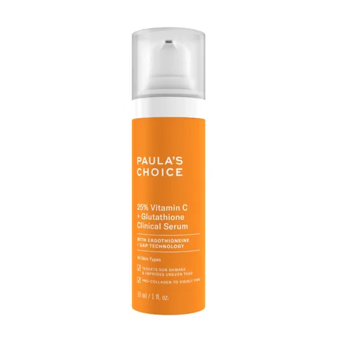 Serum Paula's Choice 25% Vitamin C + Glutathione - Hỗ trợ Làm Sáng Da, Giảm Thâm, Ngăn Ngừa Oxy Hóa, 30ml