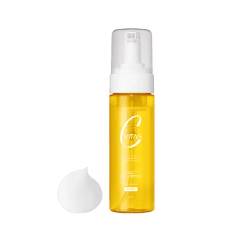 Sữa Rửa Mặt Tạo Bọt Sẵn CVITAS C-Whipped Wash 150g - Sạch Sâu, Giúp Làn Da Tươi Tắn Với Vitamin C, Phù Hợp Mọi Loại Da