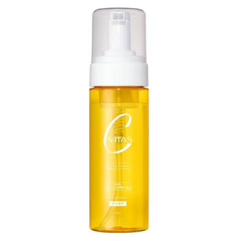 Sữa Rửa Mặt Tạo Bọt Sẵn CVITAS C-Whipped Wash 150g - Sạch Sâu, Giúp Làn Da Tươi Tắn Với Vitamin C, Phù Hợp Mọi Loại Da
