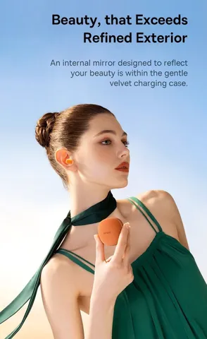 Tai Nghe Bluetooth Baseus AirNora 2 - Tai Nghe Không Dây Chống Ồn ANC, Âm Thanh Chất Lượng Cao, Thiết Kế Hiện Đại, Sạc Nhanh