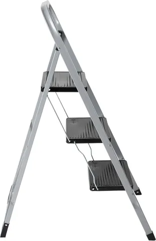Thang 3 Bậc Gấp Gọn Klapptritt Axentia Tải Trọng 150kg - Thang An Toàn Tiện Dụng Cho Sửa Chữa Và Vệ Sinh Nhà Cửa