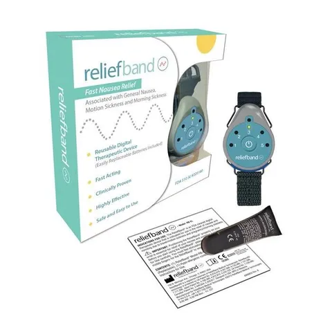 Thiết Bị Đeo Tay Reliefband Chống Say Tàu Xe & Nghén - Giải Pháp Chăm Sóc Sức Khỏe An Toàn và Hiệu Quả