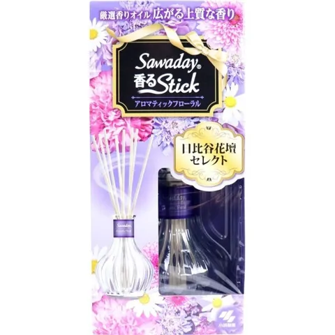 Tinh Dầu Khuếch Tán Sawaday Stick Hương Hoa 70ml - Khử Mùi Thơm Mát Cho Không Gian Sống, Tinh Thần Thư Giãn