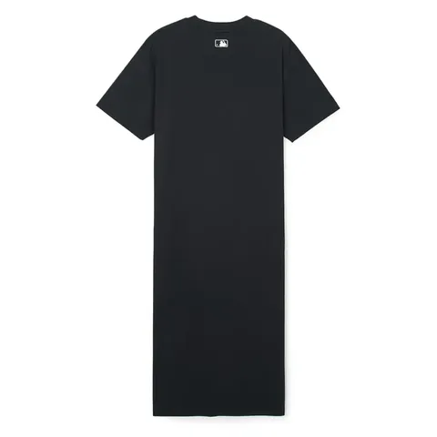 Váy MLB Basic Small Logo New York Yankees - Váy Suông Đen Thời Trang Cho Cô Nàng Sành Điệu, Chất Liệu Cotton Mềm Mại