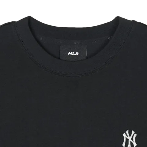 Váy MLB Basic Small Logo New York Yankees - Váy Suông Đen Thời Trang Cho Cô Nàng Sành Điệu, Chất Liệu Cotton Mềm Mại