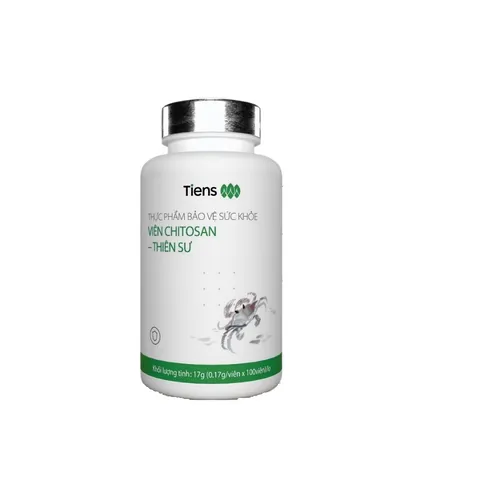 Viên Chitosan Thiên Sư Hỗ Trợ Tăng Đề Kháng - Bổ Sung Dinh Dưỡng Cho Hệ Miễn Dịch Khỏe Mạnh, Lọ 100 Viên, Hỗ Trợ Sức Khỏe Toàn Diện