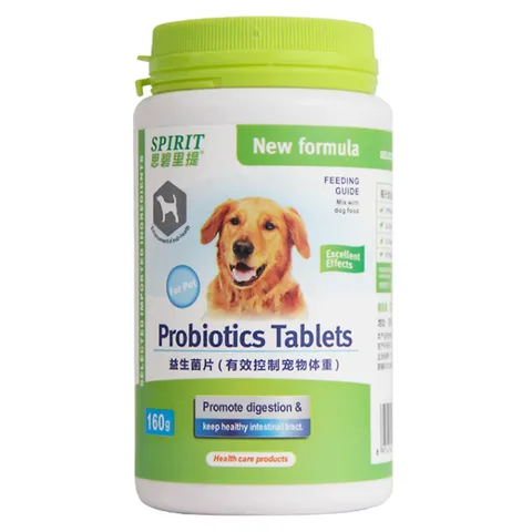 Viên Men Vi Sinh Spirit Probiotics Hỗ Trợ Tiêu Hóa Cho Chó - Cân Bằng Vi Sinh Đường Ruột và Tăng Cường Hệ Miễn Dịch