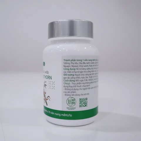 Viên Sea Buckthorn Thiên Sư - Hỗ Trợ Bổ Gan, Cải Thiện Chức Năng Gan, Bảo Vệ Sức Khỏe Gan 70 Viên