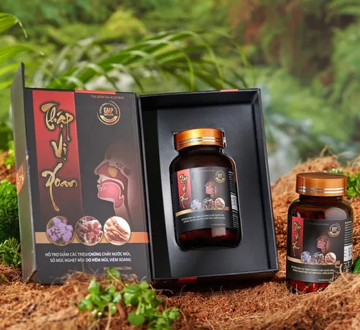 Viên uống Thập vị xoan Linh Chi Korea - Hỗ trợ sức khỏe hô hấp, giảm triệu chứng viêm mũi dị ứng, 50 viên