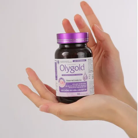 Viên uống hỗ trợ nội tiết tố nữ Olygold - Cân bằng hormone, giảm khô hạn và rối loạn kinh nguyệt cho phụ nữ trên 30 tuổi