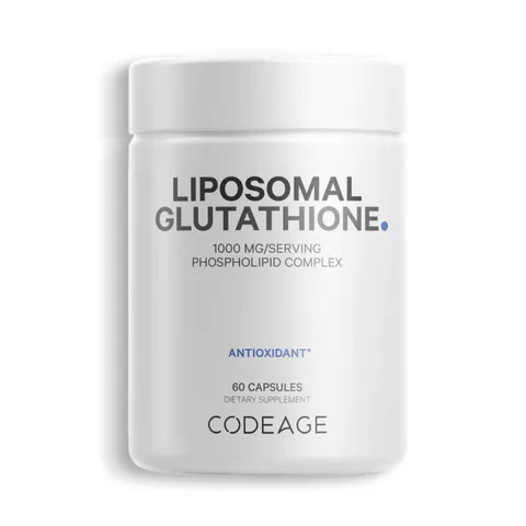 Viên uống hỗ trợ trắng da Codeage Liposomal Glutathione 1000mg - Bổ sung Glutathione cao, làm sáng và cải thiện da hiệu quả