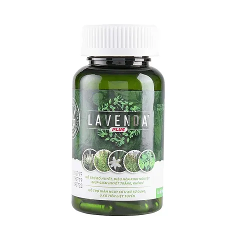 Viên Uống Lavenda Plus - Hỗ Trợ Điều Hòa Kinh Nguyệt, Cải Thiện Khí Hư & Huyết Trắng, Cân Bằng Nội Tiết Tố Nữ