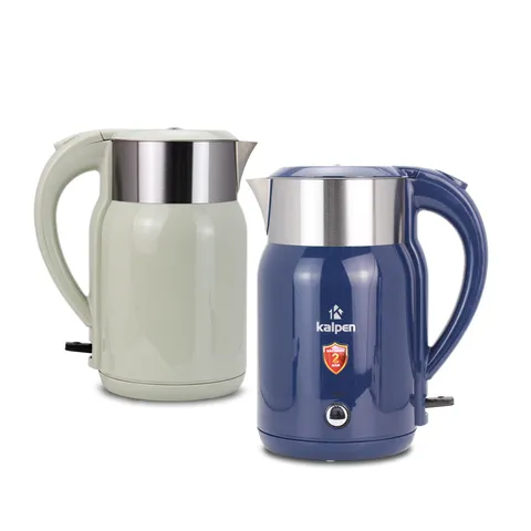 Ấm Đun Nước Siêu Tốc Kalpen KK68 2200W - Thiết Kế Nhỏ Gọn, Chất Liệu Inox Cao Cấp, Chức Năng Giữ Ấm Nước Liên Tục 70°C