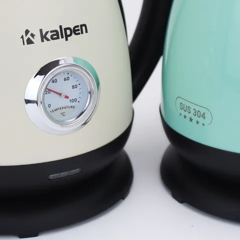 Ấm Đun Nước Siêu Tốc Kalpen KK91 2200W - Dung Tích 1.7L, Bảo Vệ Quá Nhiệt Tự Động, Đun Nước Nhanh Chóng, An Toàn Cho Gia Đình