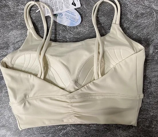 Áo Bra Tập Gym Yoga 2 Dây Mút Đúc Nâng Ngực GEPO GP233 - Chất Liệu Cao Cấp SilverClear Kháng Khuẩn, Thoáng Mát, Đẹp Mắt