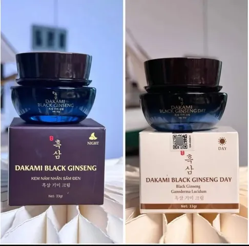 Kem Dưỡng Da Dakami Sâm Đen Chính Hãng - Giúp Mờ Nám, Tàn Nhang, Dưỡng Ẩm, Chống Lão Hóa, 30g