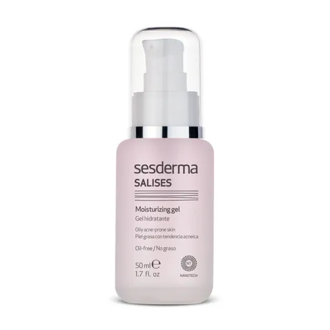Gel Dưỡng Ẩm Cho Da Dầu Mụn Sesderma Salises 50ml - Cải Thiện Tình Trạng Mụn, Điều Tiết Bã Nhờn, Dưỡng Ẩm Da Mịn Màng Tươi Tắn