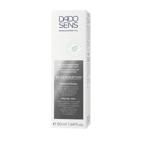 Gel Dưỡng Ẩm Tái Tạo Da Dado Sens Regeneration E - Hỗ Trợ Cấp Ẩm, Làm Dịu Da Nhạy Cảm, Giảm Đỏ Ngứa 50ml