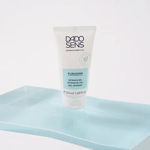 Gel Dưỡng Da Dầu Mụn Dado Sens Intensive Purderm 50ml - Chăm Sóc Da Nhớn Mụn, Giảm Bóng Dầu, Cung Cấp Độ Ẩm Mát Lành