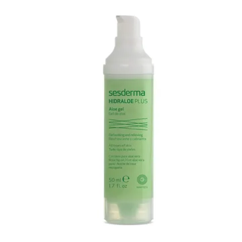 Gel Dưỡng Làm Dịu Và Phục Hồi Da Sesderma Hidraloe Plus - Lô Hội Hữu Cơ 50ml Phù Hợp Mọi Loại Da, Giảm Ngứa, Mẩn Đỏ