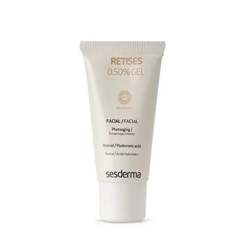 Gel Dưỡng Da Dầu Mụn Retises 0.50% Gel Facia - Chống Lão Hóa, Làm Sáng Da, Hỗ Trợ Điều Trị Mụn Trứng Cá, Thương Hiệu Sesderma