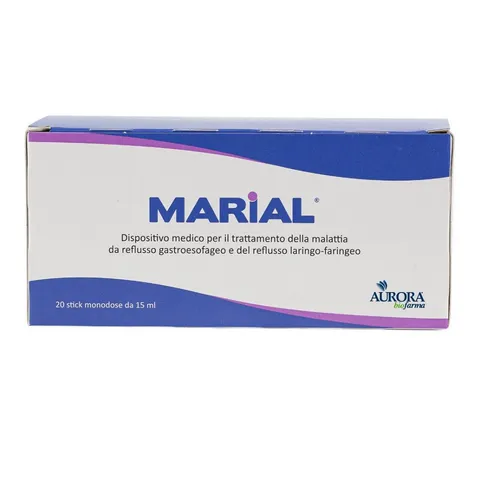 Gel Hỗ Trợ Sức Khỏe Dạ Dày Marial - Giảm Ợ Nóng, Khó Nuốt, Phục Hồi Niêm Mạc - Hộp 20 Gói x15ml, An Toàn cho Phụ Nữ Mang Thai