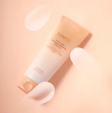 Gel Tẩy Tế Bào Chết Sáng Da Lomere Prime Truffle Cell Repair Peeling - Dưỡng Ẩm, Làm Sạch Lỗ Chân Lông - Phù Hợp Mọi Loại Da 150ml