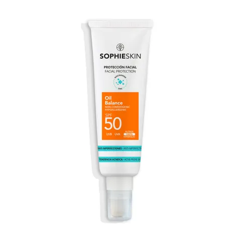 Kem Chống Nắng Sophieskin Oil Balance SPF50 - Bảo Vệ Da Khỏe Mạnh, Kiểm Soát Dầu Nhờn, Kem Thuần Chay Chống Nắng UVA/UVB