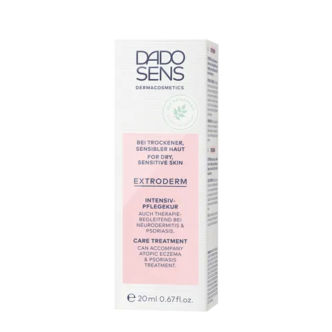 Kem Dưỡng Ẩm Chuyên Sâu Dado Sens Care Treatment Extroderm - Phức Hợp Omega, Vitamin F, Giúp Da Khô Mềm Mại, Thích Hợp Cho Mặt Và Body