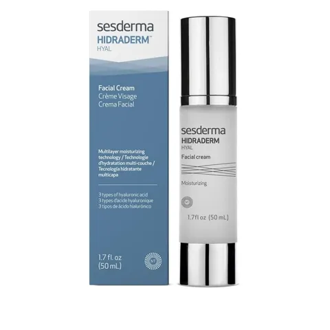 Kem Dưỡng Ẩm Sâu Hidraderm Hyal Facial Cream - Chống Lão Hóa, Cấp Nước Đa Tầng Cho Da Mềm Mại, Hỗ Trợ Cải Thiện Độ Đàn Hồi Da