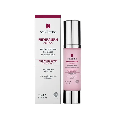 Kem Dưỡng Ẩm Trẻ Hóa Da Resveraderm Antiox Youth Gel Cream - Chống Lão Hóa, Dưỡng Ẩm Sâu, Phục Hồi Độ Đàn Hồi Da