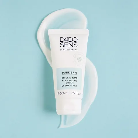 Kem Dưỡng Da Mụn Dado Sens Purderm Normalizing Cream - Giảm Nhờn, Ngăn Mụn, Dưỡng Ẩm Cho Da Dầu 50ml