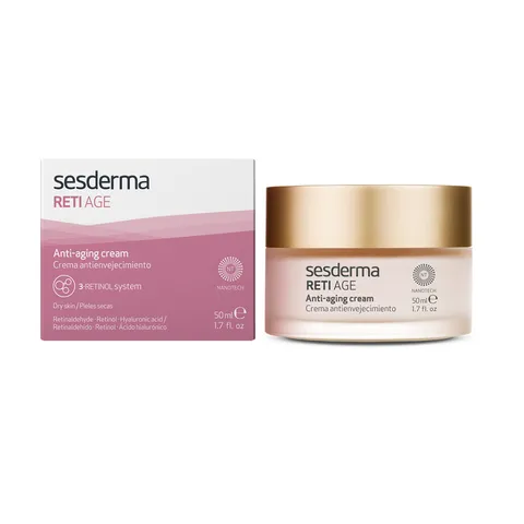 Kem Dưỡng Giảm Nếp Nhăn Sesderma Reti Age - Chống Lão Hóa, Tăng Đàn Hồi và Cấp Ẩm Cho Da - Chất Lượng Cao 50ml