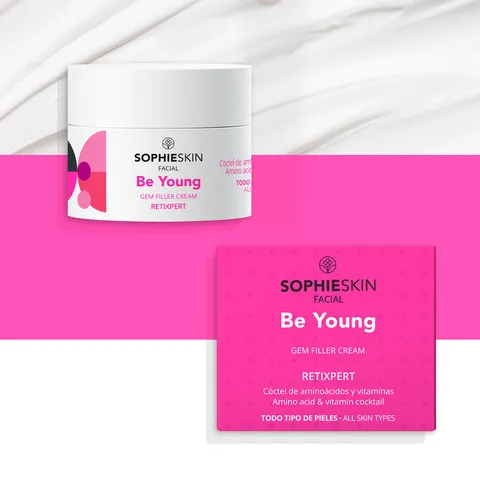 Kem Dưỡng Sophieskin Be Young Gem Filler 50ml - Hỗ Trợ Làm Mờ Nếp Nhăn, Cải Thiện Độ Đàn Hồi, Dưỡng Ẩm Da Chắc Khỏe