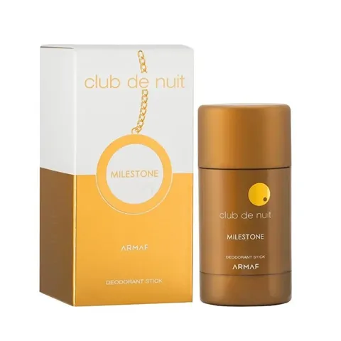 Lăn Khử Mùi Hương Nước Hoa Armaf Club De Nuit Milestone 75g - Khử Mùi Tươi Mát Dành Cho Nam Nữ, Lưu Hương Lâu Dài