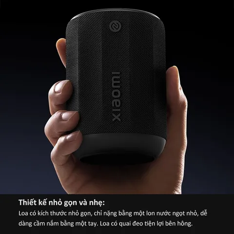 Loa Bluetooth Mini Xiaomi ASM01A IP67 Chống Nước - Âm Thanh 360 Độ, LED RGB, Pin 2000mAh Phát Nhạc 11 Giờ, Thiết Kế Gọn Nhẹ Dùng Ngoài Trời