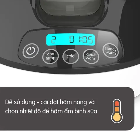 Máy Hâm Sữa Thông Minh Baby Brezza 2 - Nhanh Chóng & An Toàn Cho Bé, Công Nghệ Tiên Tiến, Tự Động Tắt Khi Quá Nhiệt