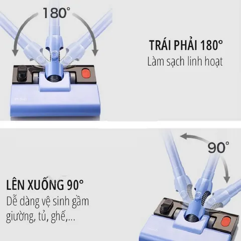Máy Hút Bụi BIGIO FC-X5 400W - Công Suất Mạnh Mẽ, Hệ Thống Lọc Đa Bước, Thích Hợp Nhiều Bề Mặt, Thiết Kế Gọn Nhẹ