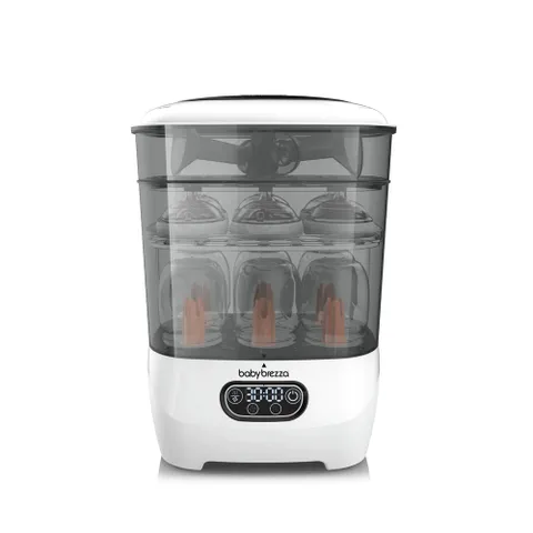 Máy Tiệt Trùng Sấy Khô Baby Brezza BRZ10030 Mỹ - Thiết Kế Sang Trọng, Tích Hợp Tính Năng Tự Động An Toàn Cho Bé