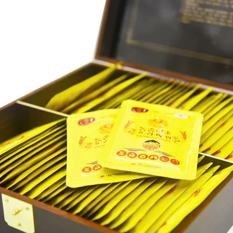 Nước Đông Trùng Hạ Thảo Daedong Premium - Hộp Gỗ 60 Gói, Thực Phẩm Chức Năng Cao Cấp Bảo Vệ Sức Khỏe, Dễ Dàng Sử Dụng