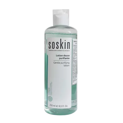 Nước Hoa Hồng Soskin Gentle Purifying Lotion 250ml - Dưỡng Da Mịn Màng, Se Khít Lỗ Chân Lông, Chăm Sóc Da Từ Pháp