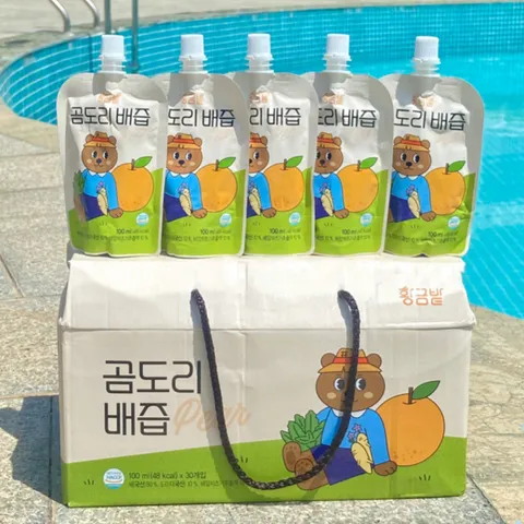 Nước Uống Dinh Dưỡng Lê Hoa Chuông Bear Pear Juice 100ml - Giúp Tăng Cường Sức Khỏe Hệ Hô Hấp cho Trẻ Em