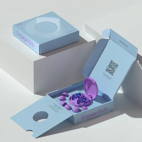 Nút Bịt Tai Giảm Tiếng Ồn Cho Trẻ Loop Earplugs Engage Kids - An Toàn, Tiện Lợi, Dành Cho Trẻ Từ 6 Tuổi Trở Lên, Giảm Tiếng Ồn Tới 16dB