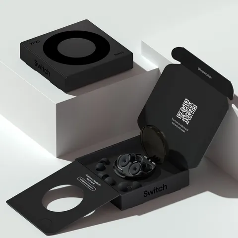 Nút Bịt Tai Giảm Tiếng Ồn Loop Earplugs Switch - Thoải Mái, Đa Chế Độ Âm Lượng, Kèm 4 Đầu Silicon - Sản Phẩm Chăm Sóc Sức Khỏe Chính Hãng
