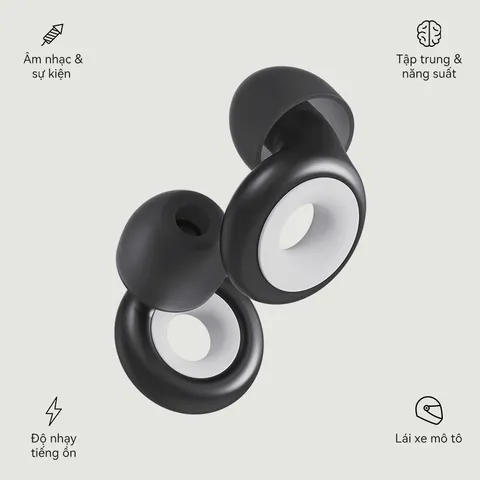 Nút Tai Giảm Tiếng Ồn Loop Experience Plus 23dB - Thiết Kế Thời Trang, Dành Cho Sự Kiện Và Tập Trung, Màu Sắc Đa Dạng
